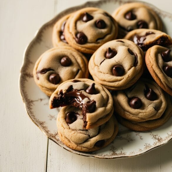 Thick Chocolate Chip Cookies Thick Chocolate Chip Cookies