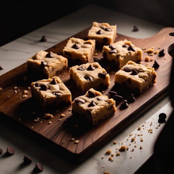 Vegan Chocolate Chip Cookie Dough Bars Vegan Chocolate Chip Cookie Dough Bars